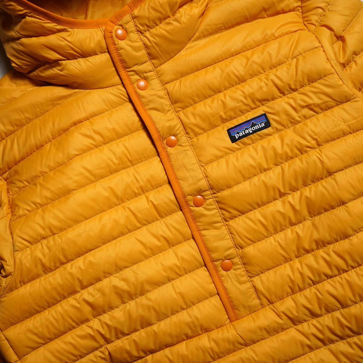 Patagonia / M"s LW DOWN SWEATER P/O (Autumn Orange) フロントボタン