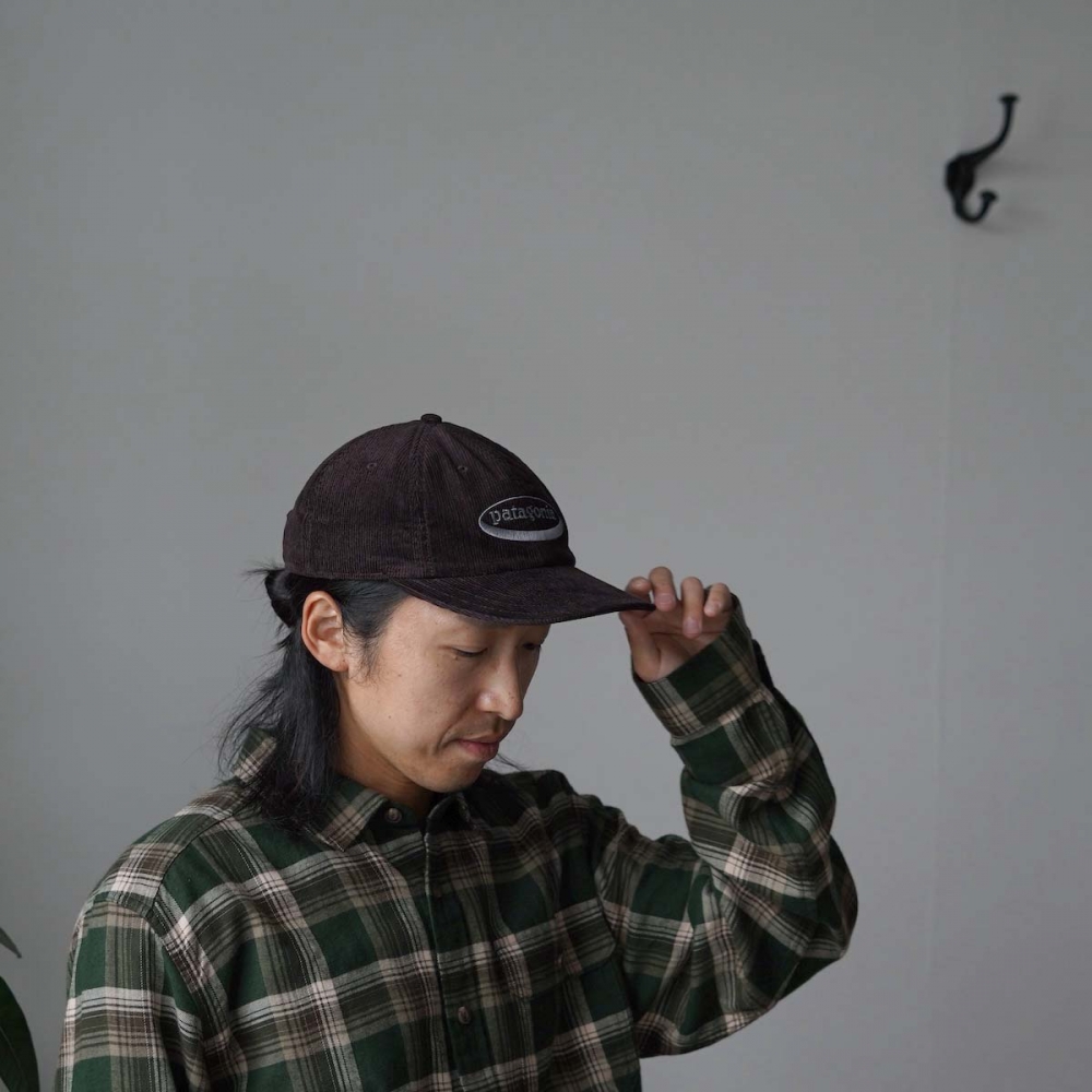 Patagonia / CORDUROY CAP "95 OVAL LOGO (Den Brown) イメージ①