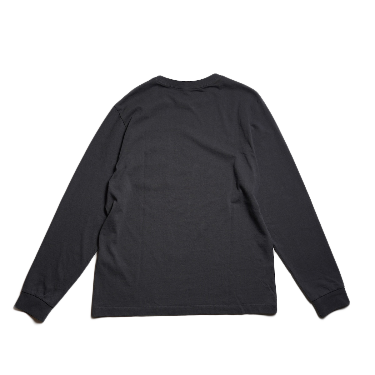 Patagonia / M"s L/S MIDWEIGHT "95 OVAL LOGO POCKET TEE (Ink Black) 背面