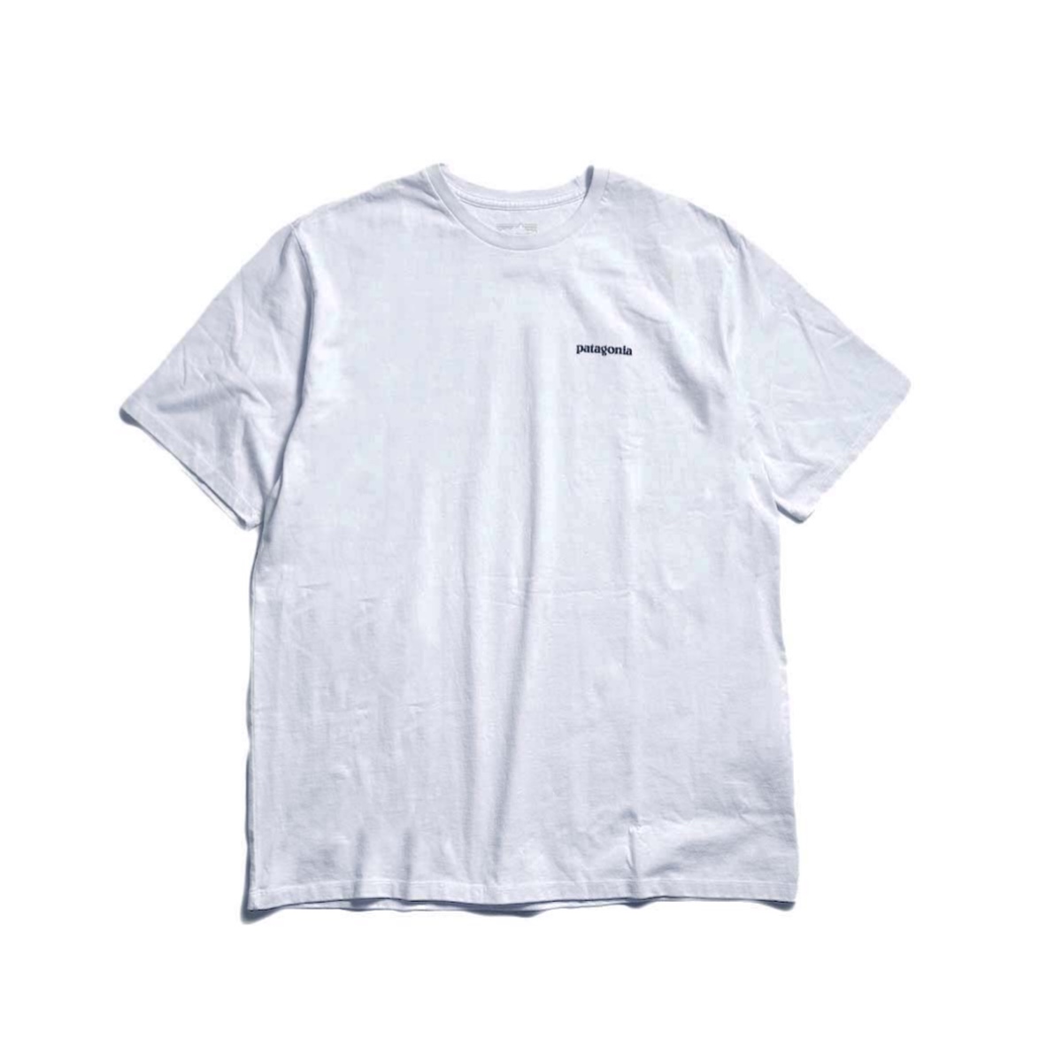Patagonia / M"s P-6 Logo Responsibili Tee (White) 正面