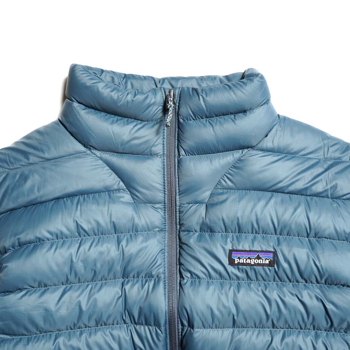 Patagonia / M"s DOWN SWEATER (Summit Blue) スタンドカラー