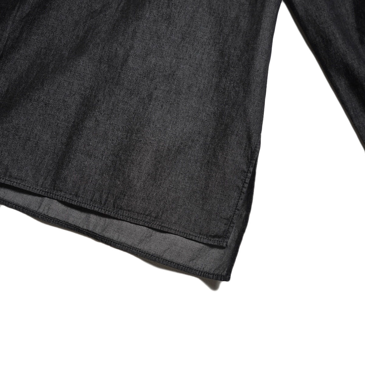 Pheeta / PH014CUN-SH0D Trinity Shirt (Black) 裾