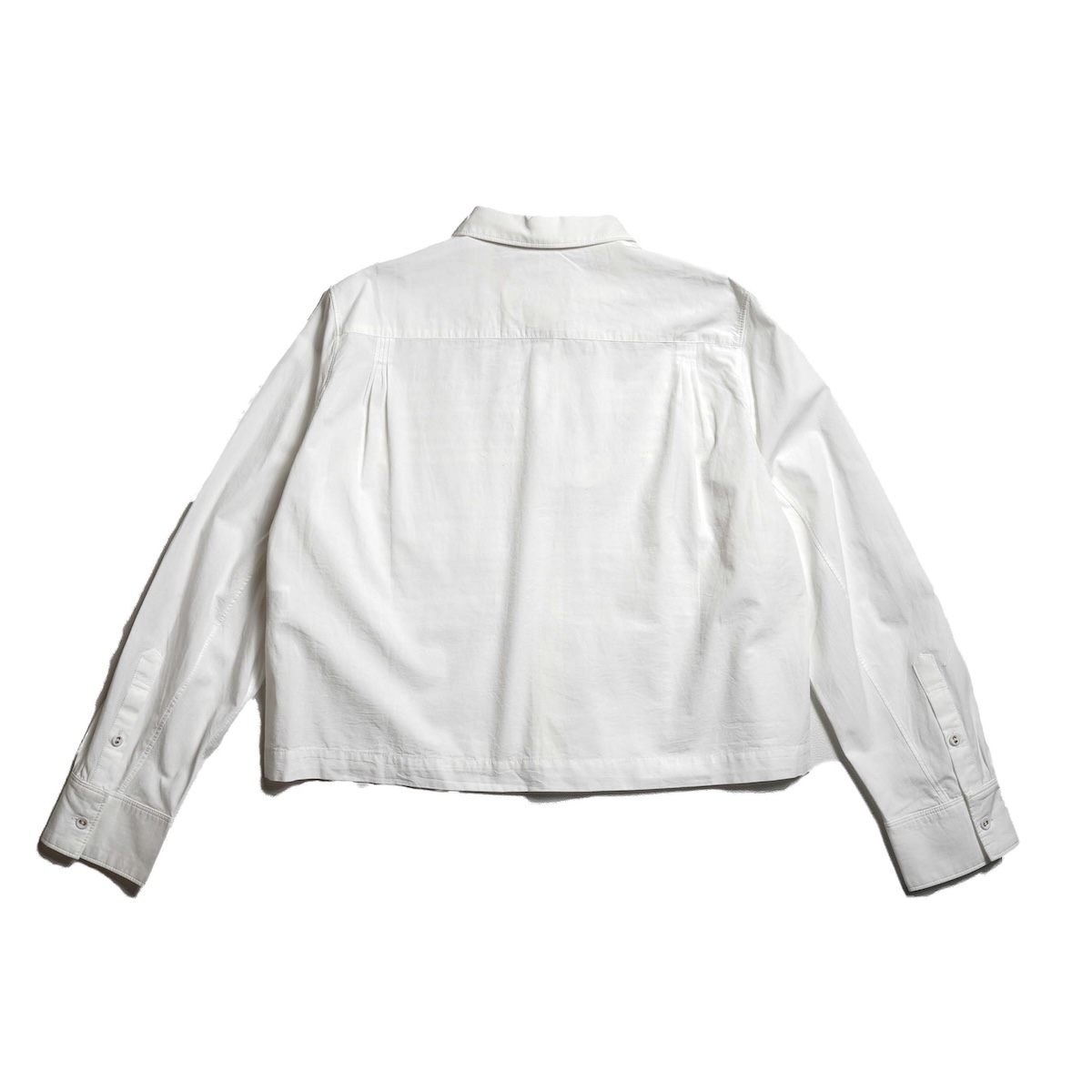 Pheeta / PH015C-61 Trinity Croped Shirt (White) 背面