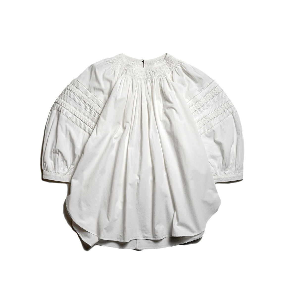 Pheeta / PH015C-62 Trinity Volume Sleeve Shirt (White)