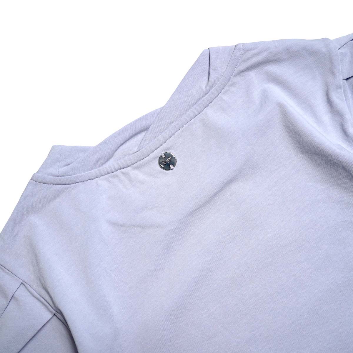 Pheeta / PH015C-CU7 Emmy TUCK TEE (Light Blue) チャーム