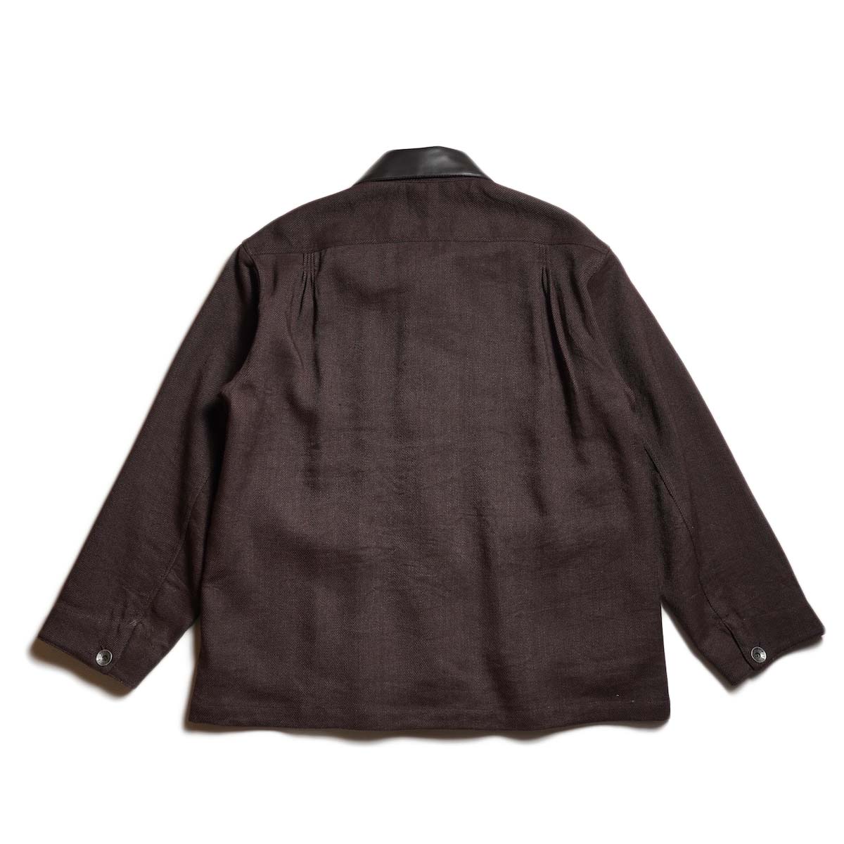 Pheeta / 	PH016CMen-JK1 Daniel - JACKET (Dark Brown) 背面
