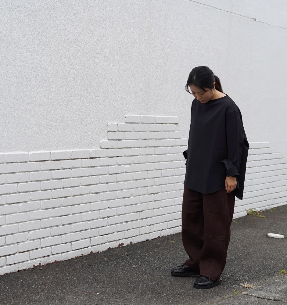 Pheeta / PH016CMen-PT3 PANTS (Dark Brown) 155cm/size1 着用①