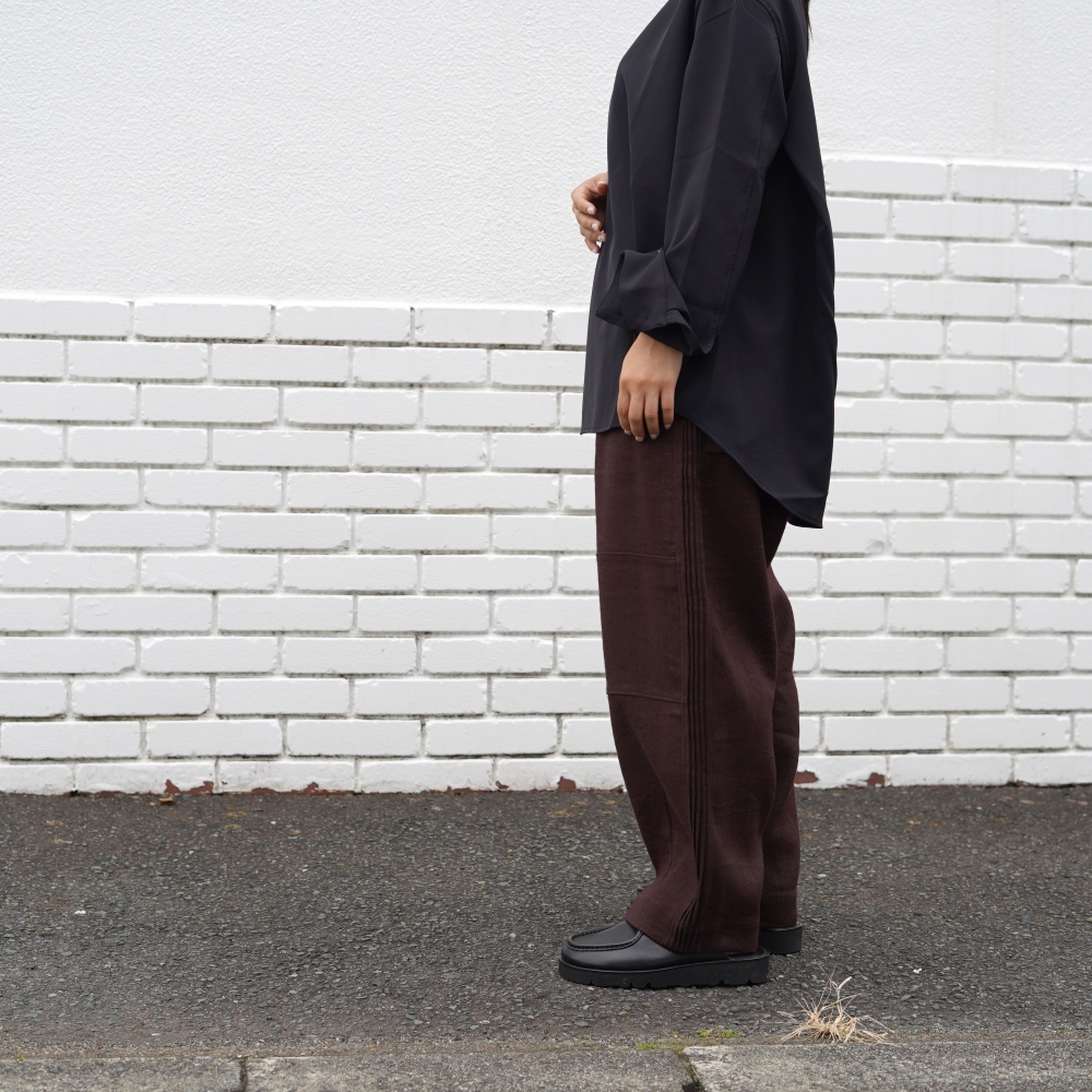 Pheeta / PH016CMen-PT3 PANTS (Dark Brown) 155cm/size1 着用②