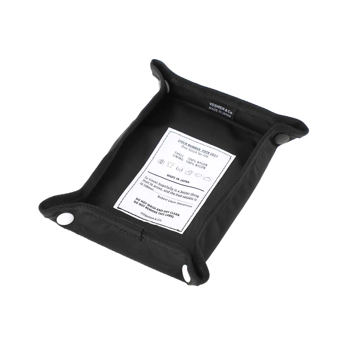 POTR / PACKS GROOMING POUCH ＆ TRAY (Black)