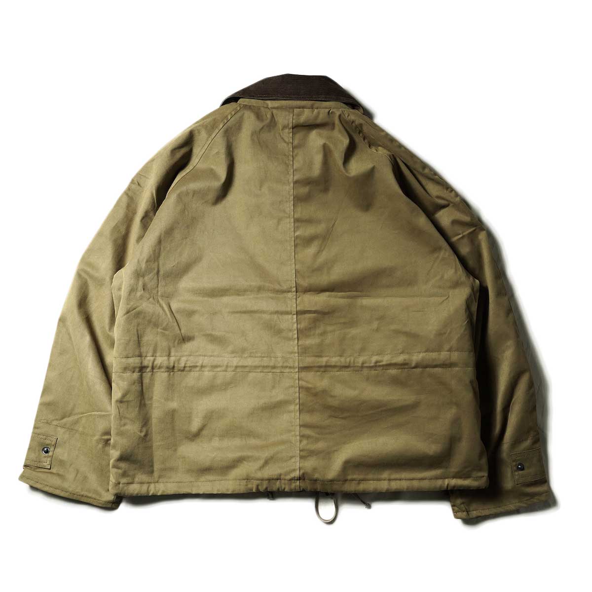 brushed short jacket
