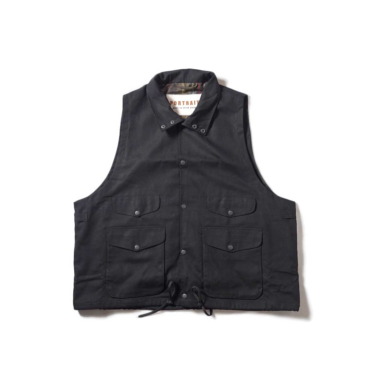 エンジニアードガーメンツ　ゲームベスト　ダブルクロス　S ブラック Engineered Garments（エンジニアードガーメンツ）の「Game vest
