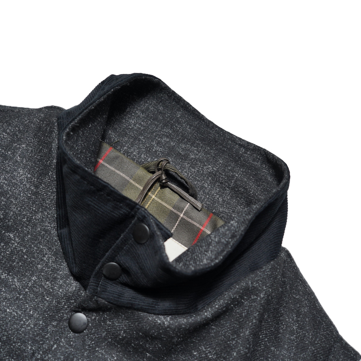 PORTRAITE / Over Vest Tweed (Charcoal)