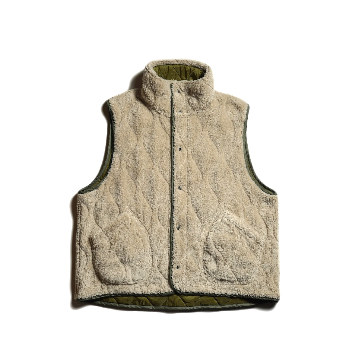 レミレリーフ　フリースベスト レミ レリーフのフリースベスト。｜ビームス プラス 原宿｜BEAMS