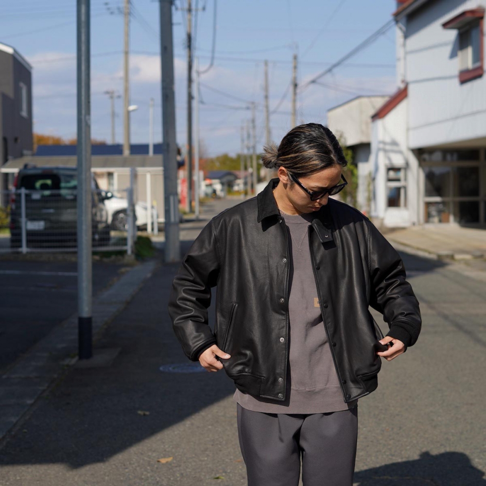 REMI RELIEF / レザージャケット (Black)