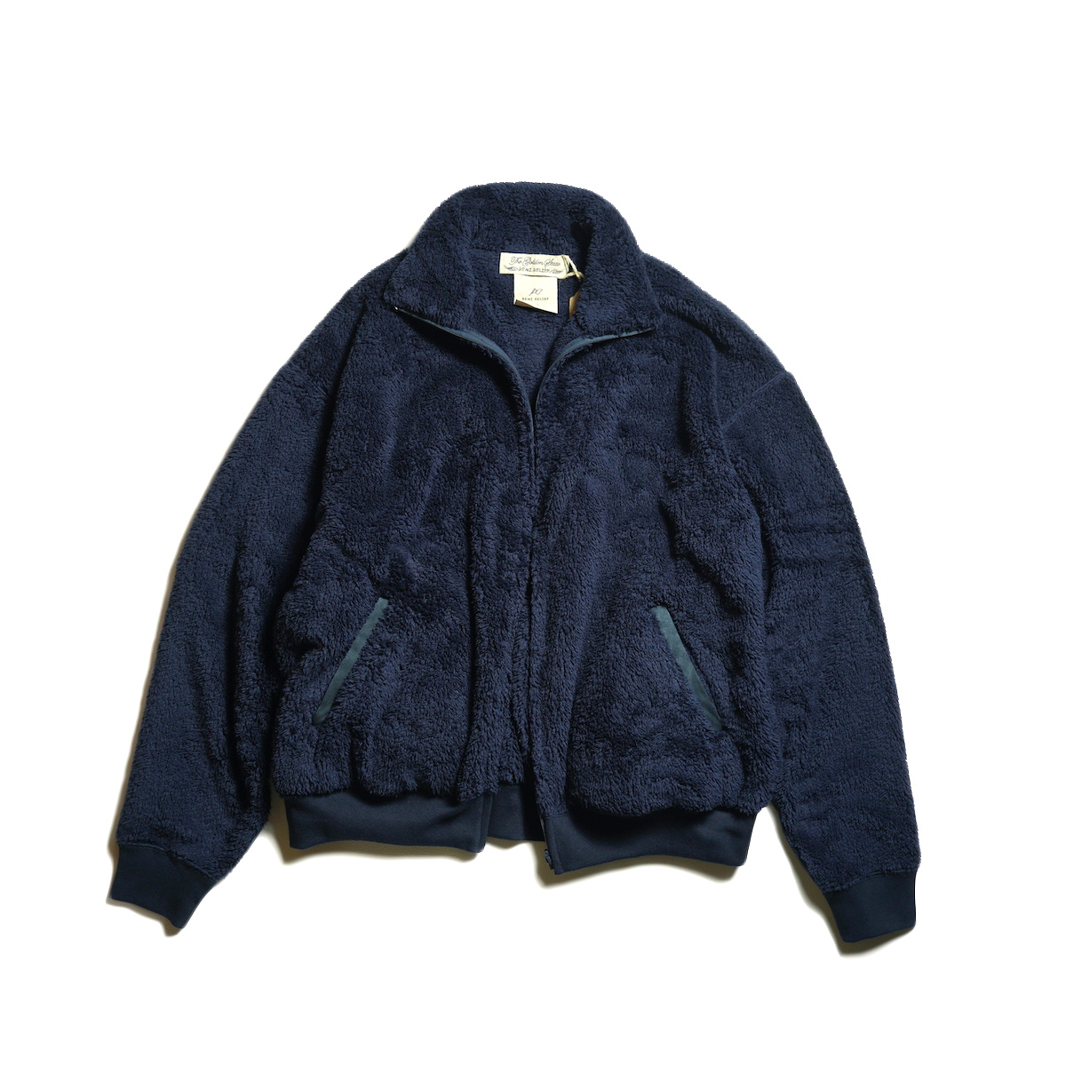 REMI RELIEF / シャギーフリースZIP JKT (Navy)