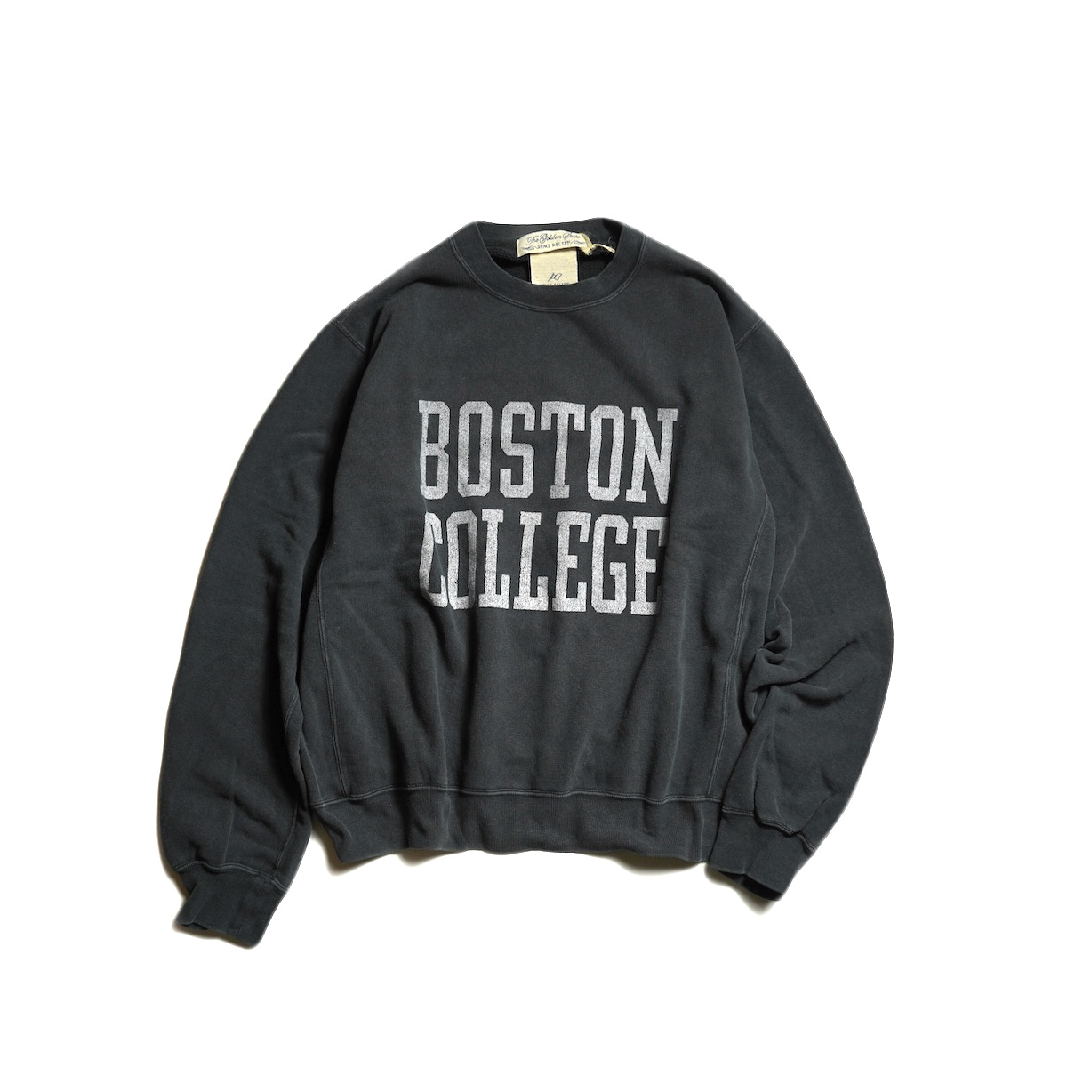 REMI RELIEF / SP加工3飛び裏毛クルー New Fit - BOSTON (Black)
