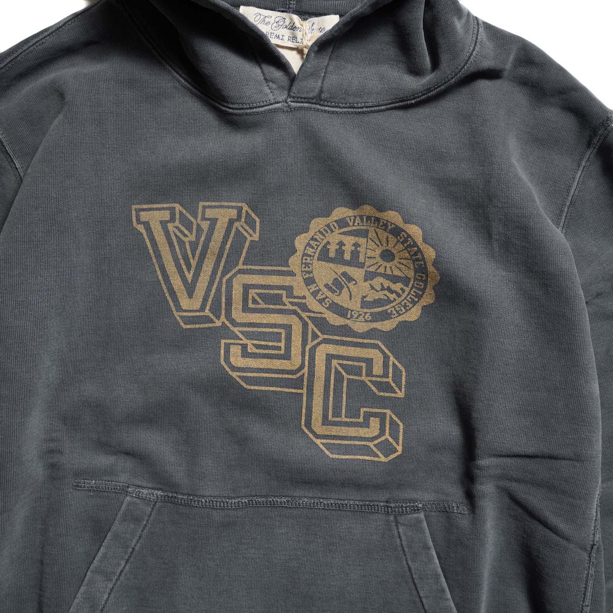 REMI RELIEF / SP加⼯裏毛パーカー - VSC (Black)