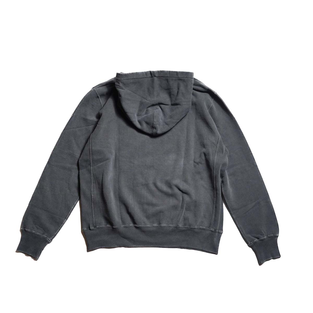 REMI RELIEF / SP加⼯裏毛パーカー - VSC (Black)