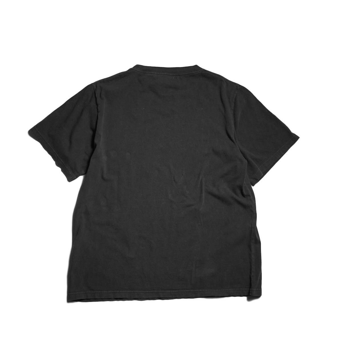 REMI RELIEF / HARD SP加工20/-天竺レギュラーT - FAST DAY (Black) 背面