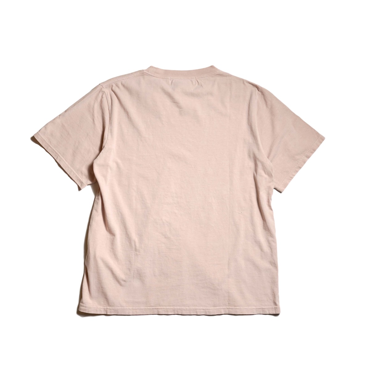 REMI RELIEF / HARD SP加工20/-天竺レギュラーT - FAST DAY (L.Pink) 背面