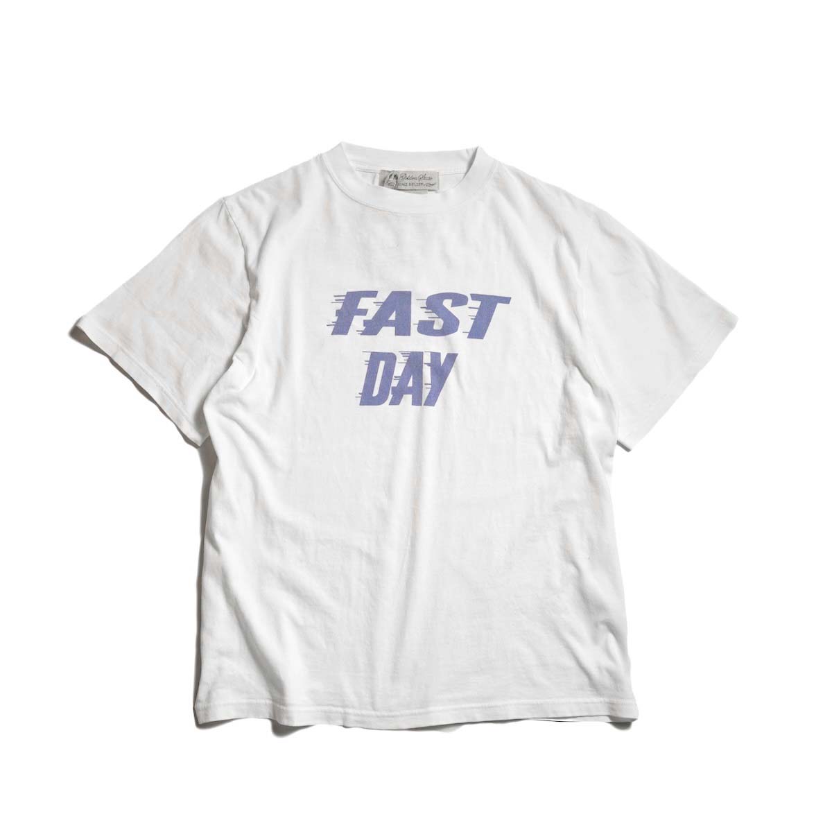 REMI RELIEF / HARD SP加工20/-天竺レギュラーT - FAST DAY (Off) 正面
