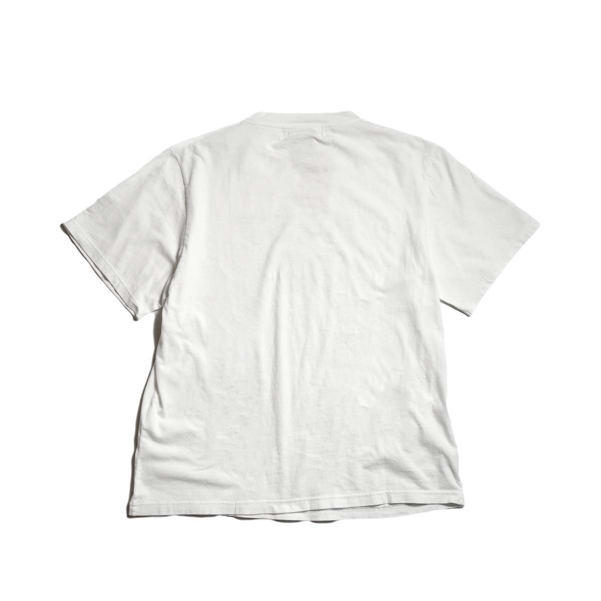 REMI RELIEF / HARD SP加工20/-天竺レギュラーT - FAST DAY (Off) 背面