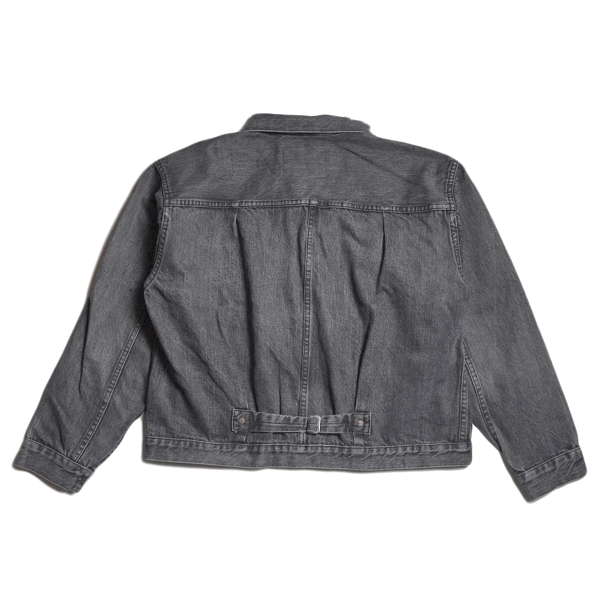 REMI RELIEF / 12oz 大戦モデルJKT (Used Black) 背面