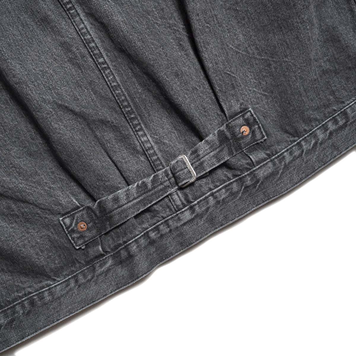 REMI RELIEF / 12oz 大戦モデルJKT (Used Black) シンチバック