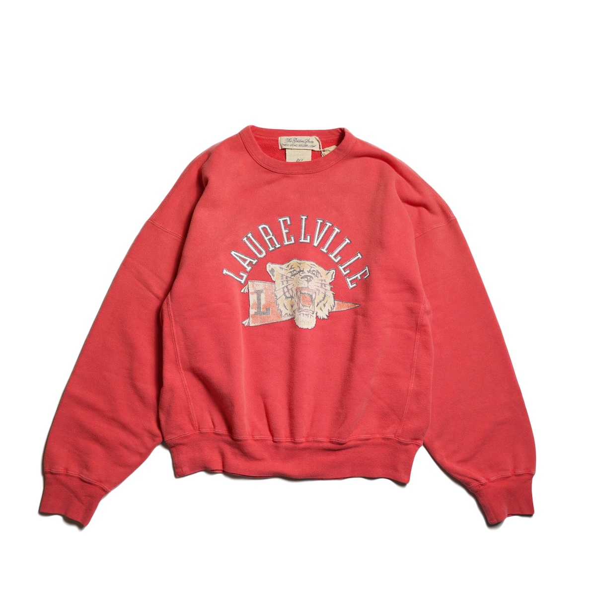 REMI RELIEF / ヴィンテージ裏毛クルー - LAURELVILLE (Red)