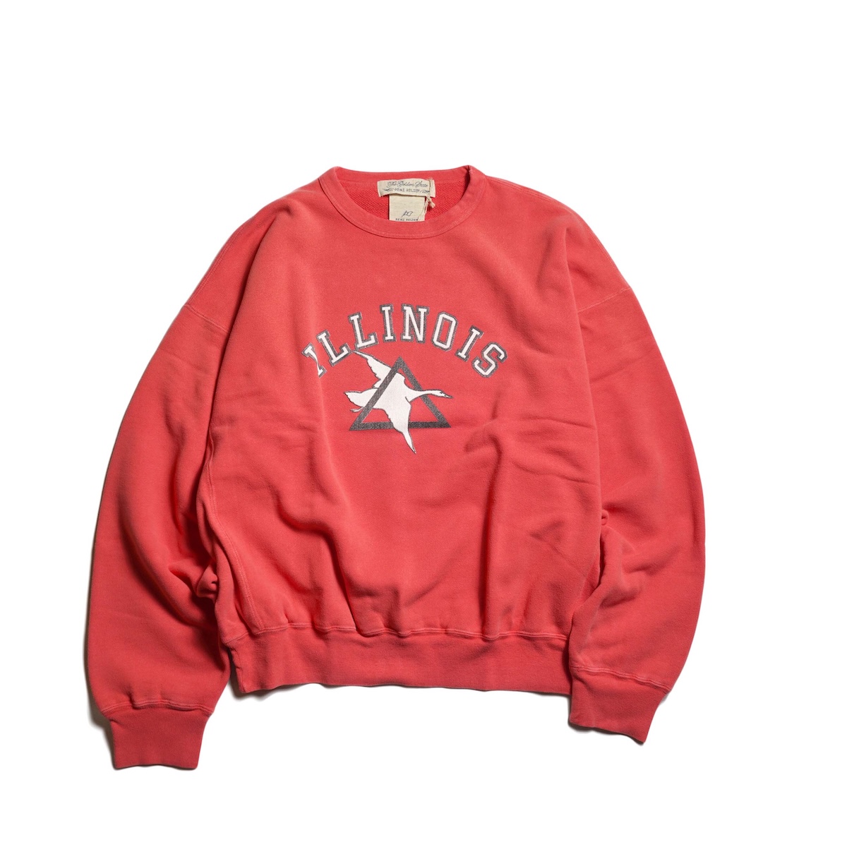 REMI RELIEF / ヴィンテージ裏毛クルー - ILLINOIS (Red)