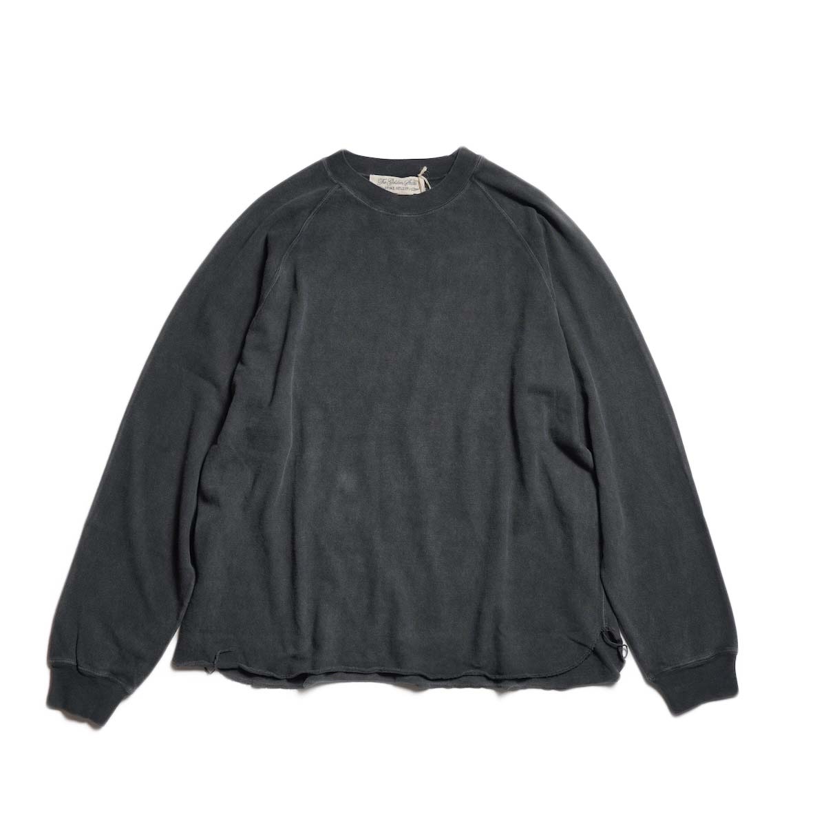 REMI RELIEF / 8/天竺ラグランロンT (Black)