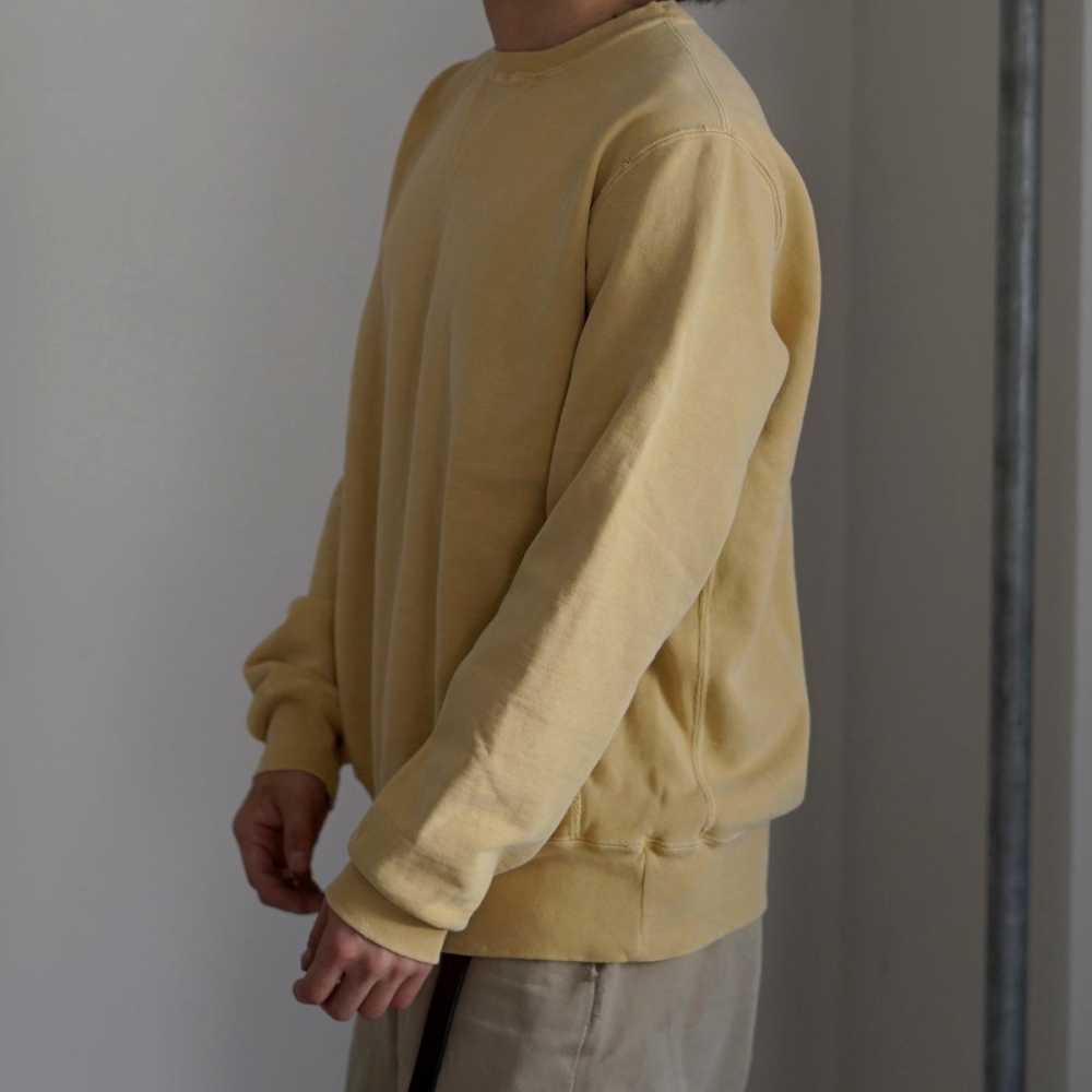 REMI RELIEF / SP加工裏毛クルー 163cm / size L着用③