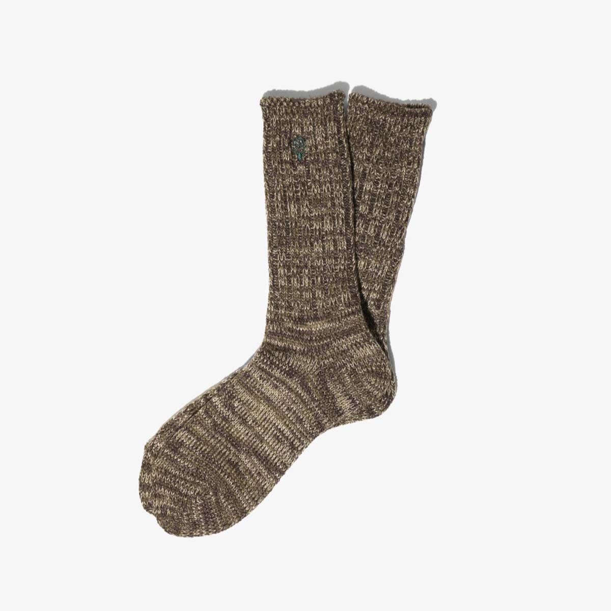 South2 West8 / Melange Socks (Khaki)