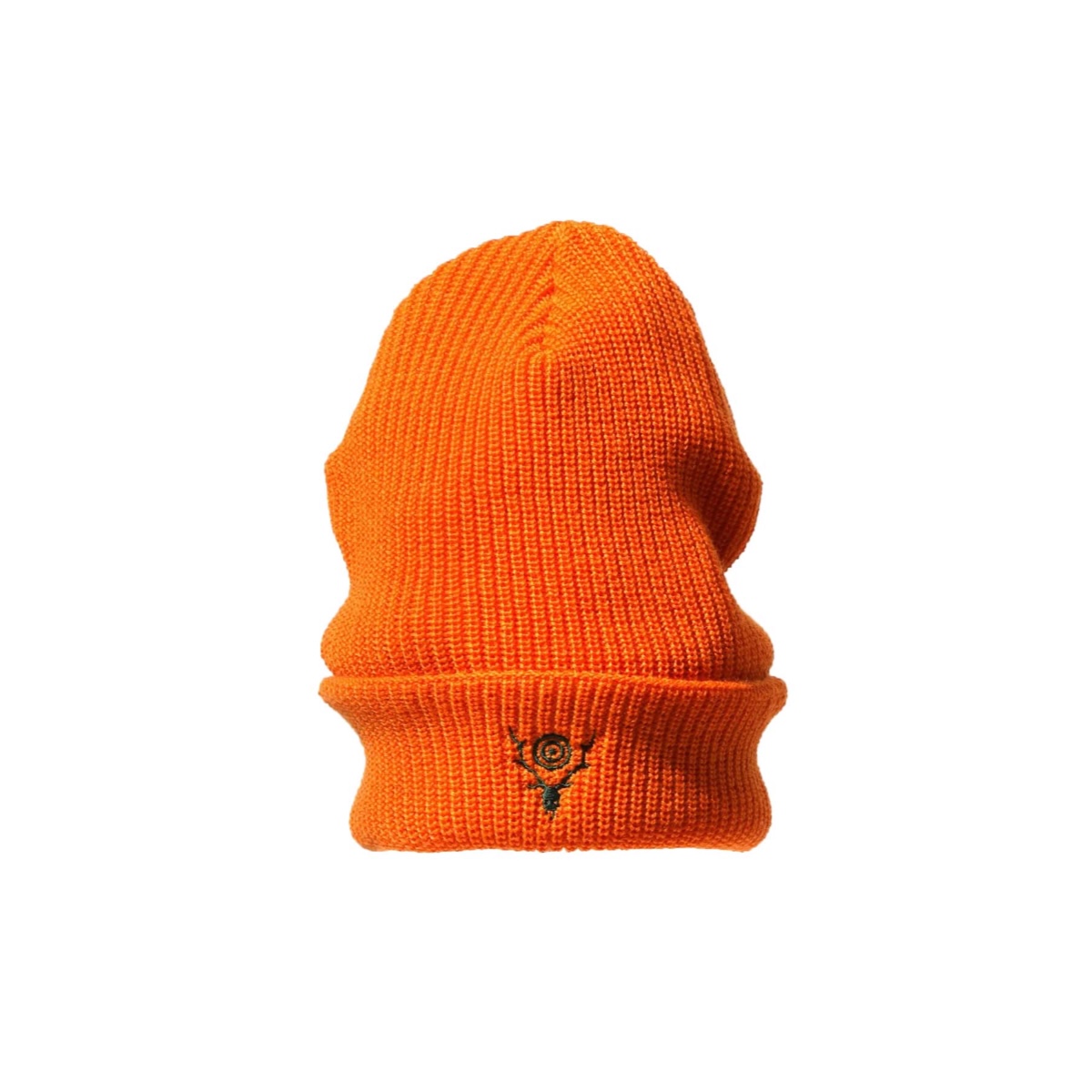 South2 West8 / Watch Cap - W/A Knit (Orange) Skull&Target