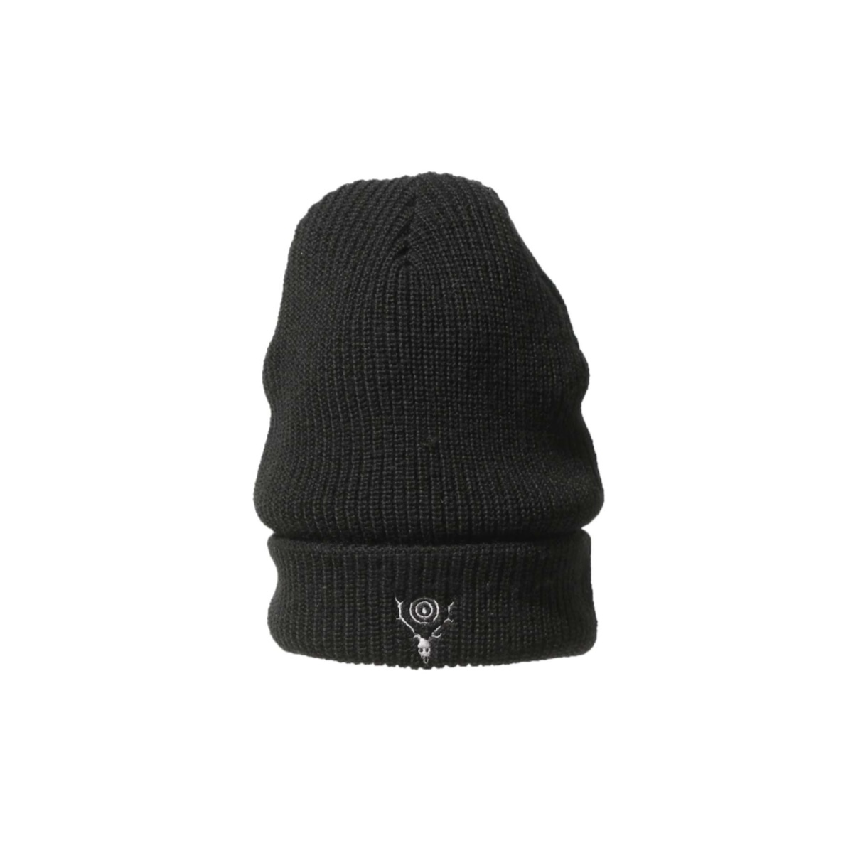 South2 West8 / Watch Cap - W/A Knit (Black) Skull&Target