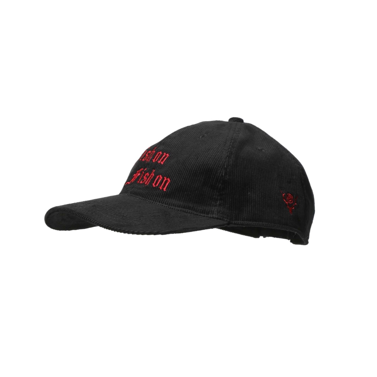 South2 West8 / 6Panel Cap - Corduroy (Black)