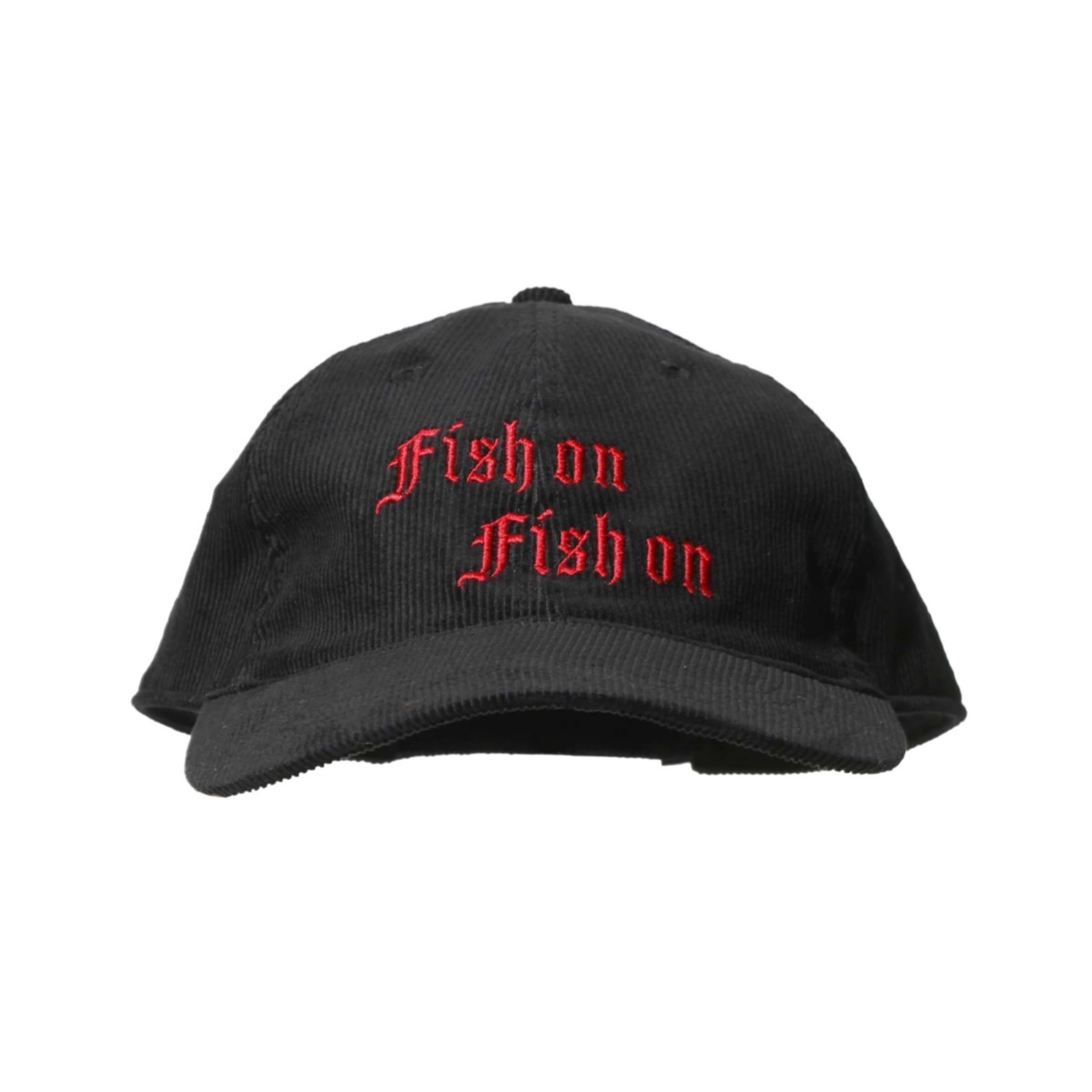 South2 West8 / 6Panel Cap - Corduroy (Black) フロント