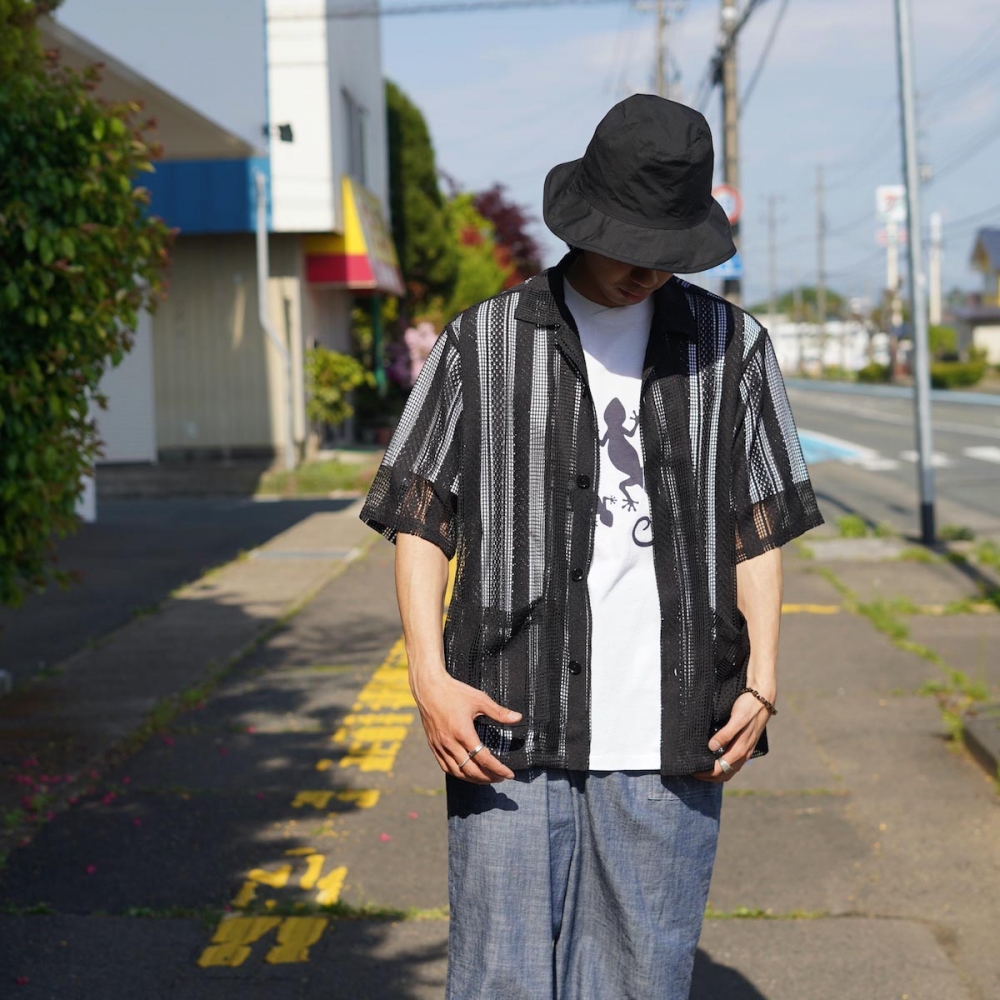 トップス South2 West8 Cavana Shirt Poly Lace Cabana Shirt Poly Lace – Green - Uncle Otis