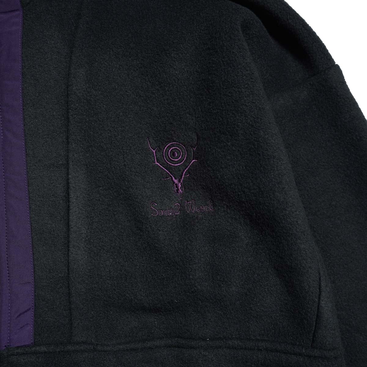 South2 West8 × COLUMBIA PFG / Wintertrainer™ Fleece Jacket (Black/Black) 刺繍