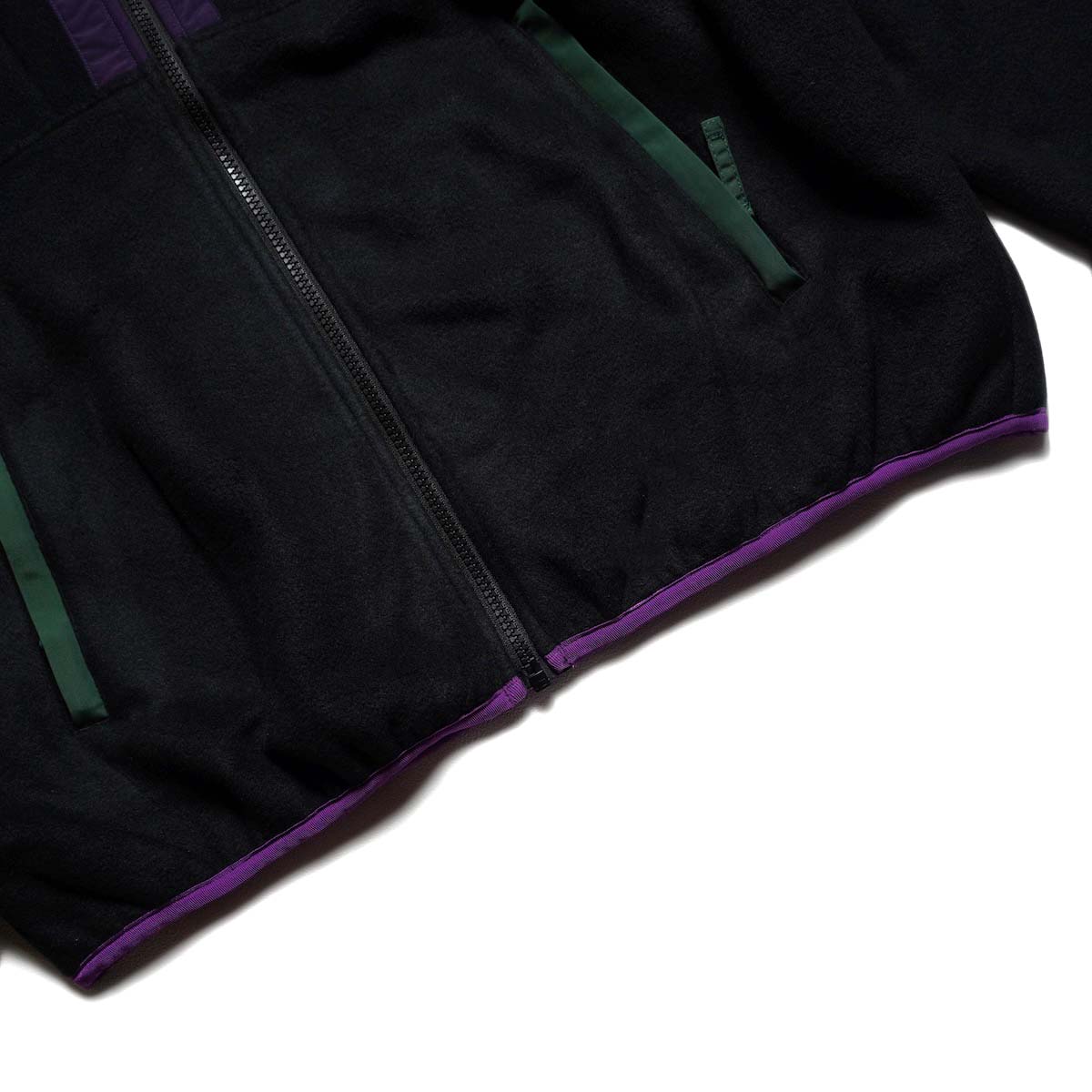 South2 West8 × COLUMBIA PFG / Wintertrainer™ Fleece Jacket (Black/Black) 裾パイピング