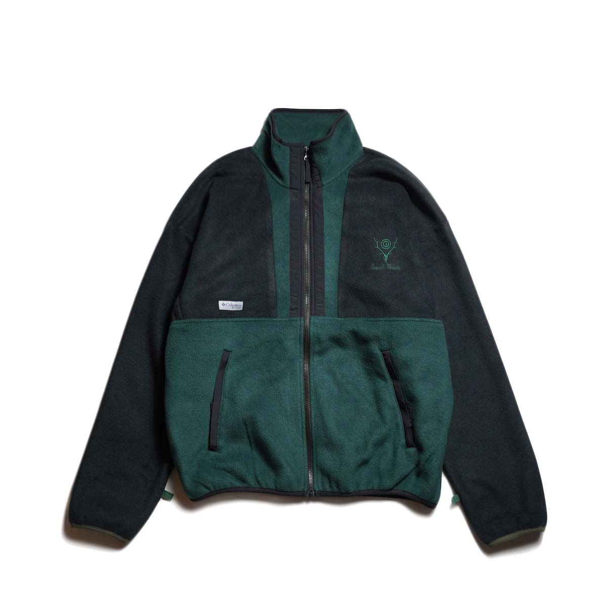South2 West8 × COLUMBIA PFG / Wintertrainer™ Fleece Jacket (Black/Green)