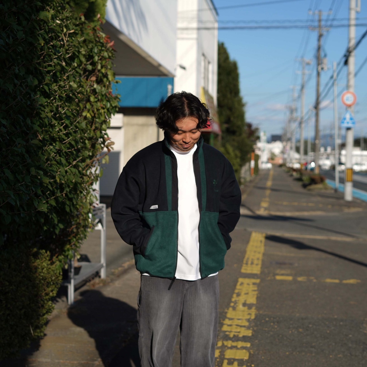 South2 West8 × COLUMBIA PFG / Wintertrainer™ Fleece Jacket 178cm/size L 着用①