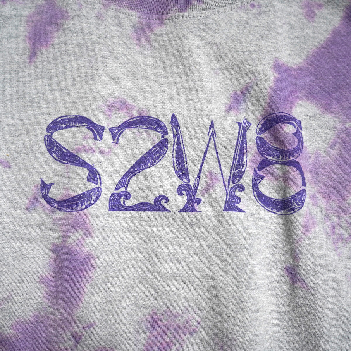 South2 West8 × F.KITAMURA / S/S Tee - C/PE Jersey / Trout (Purple)