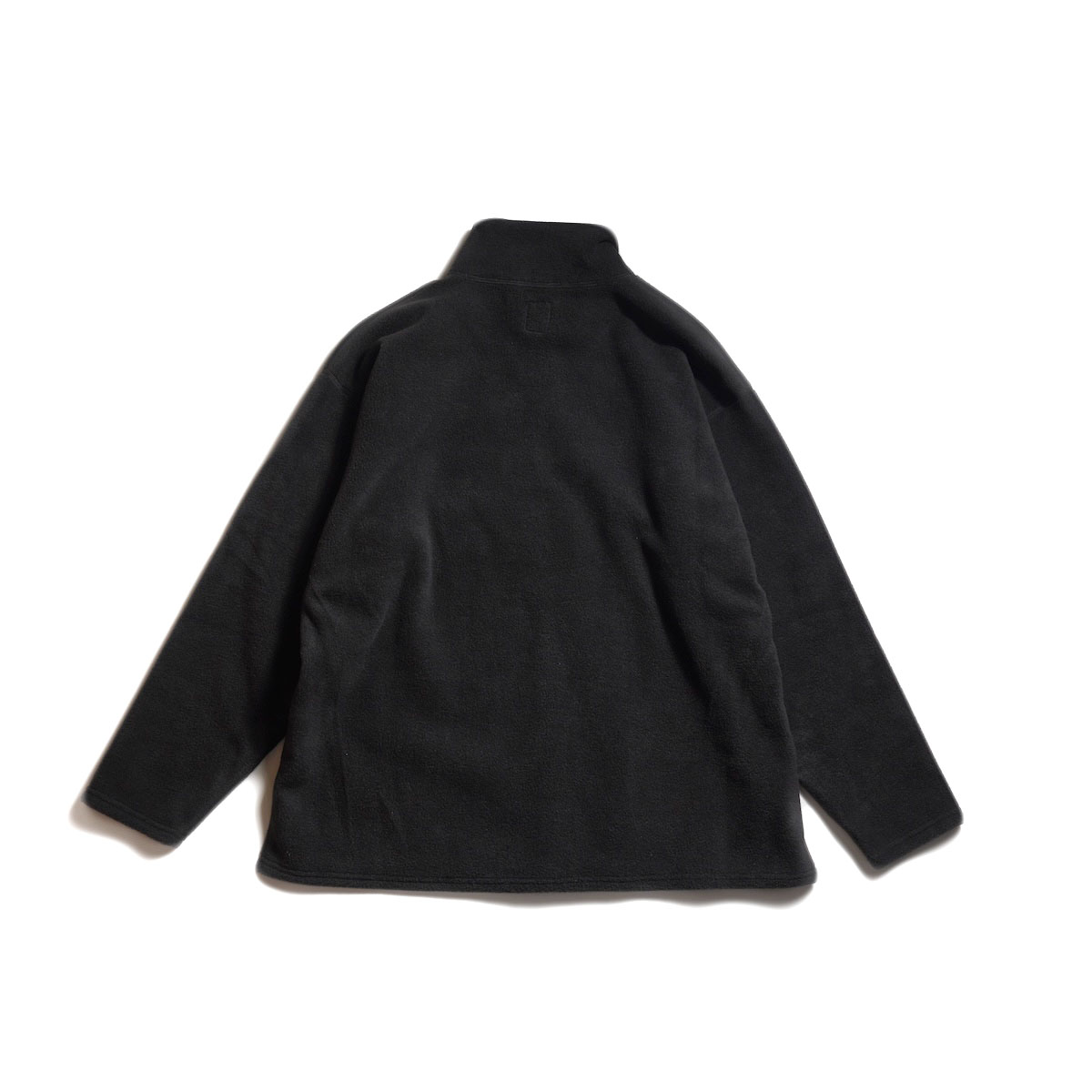 South2 West8 / Half Zipped Shirt - Poly Fleece (Black)