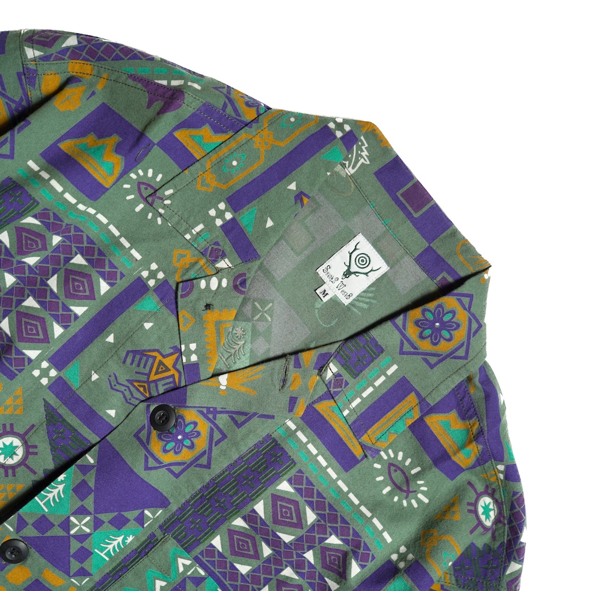 South2 West8 / Hunting Shirt - Flannel Cloth / Printed