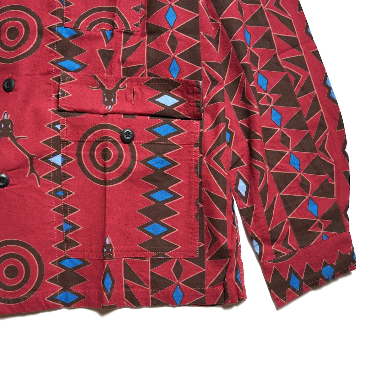 South2 West8 / Hunting Shirt - Flannel Cloth / Printed - Skull&Target