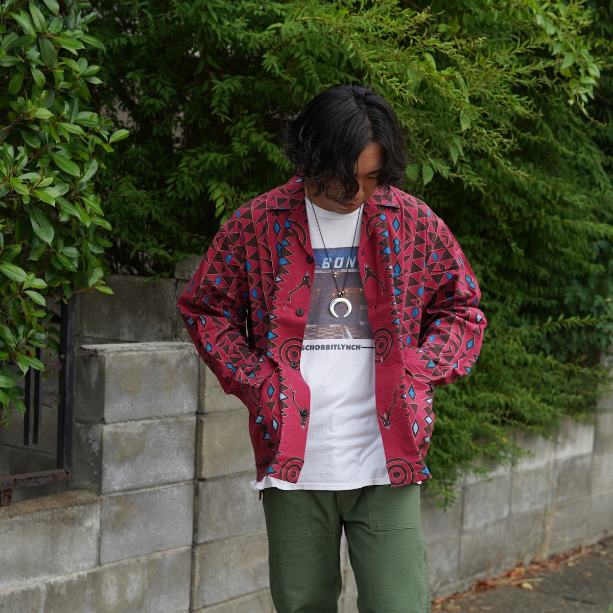 South2 West8 / Hunting Shirt - Flannel Cloth / Printed