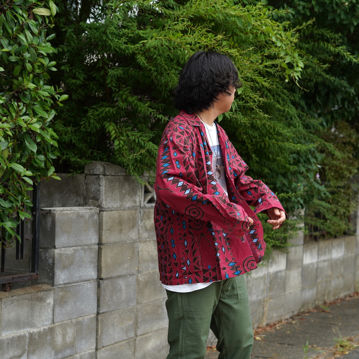 South2 West8 / Hunting Shirt - Flannel Cloth / Printed