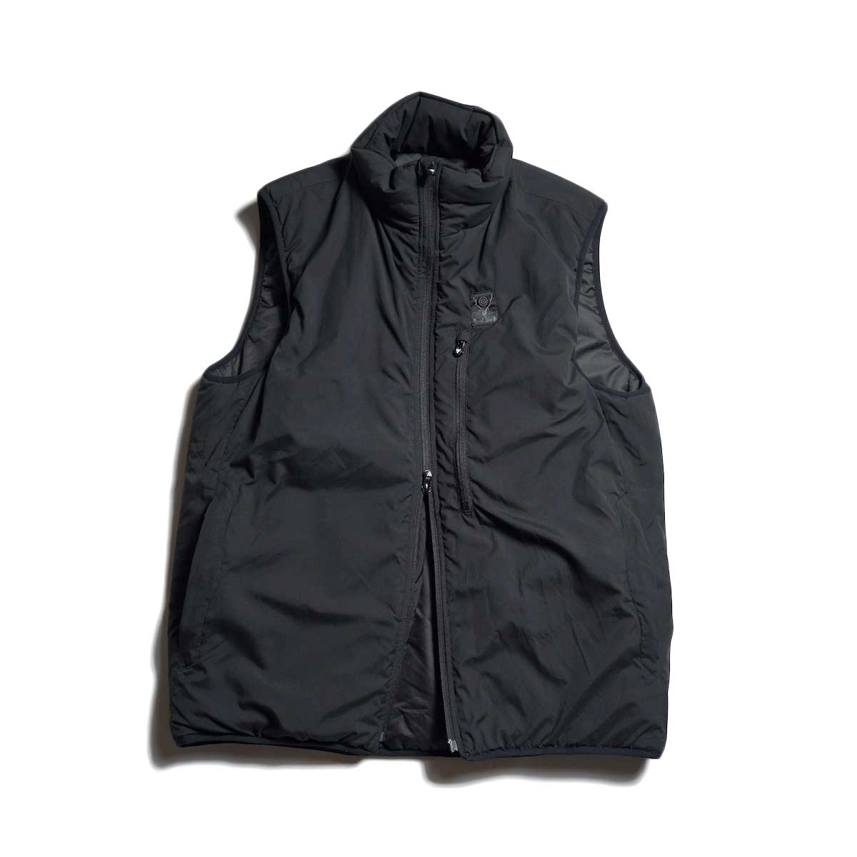south2west8 Insulator vest Lサイズ INSULATOR VEST - POLY PEACH SKIN / NAVY | South2 West8