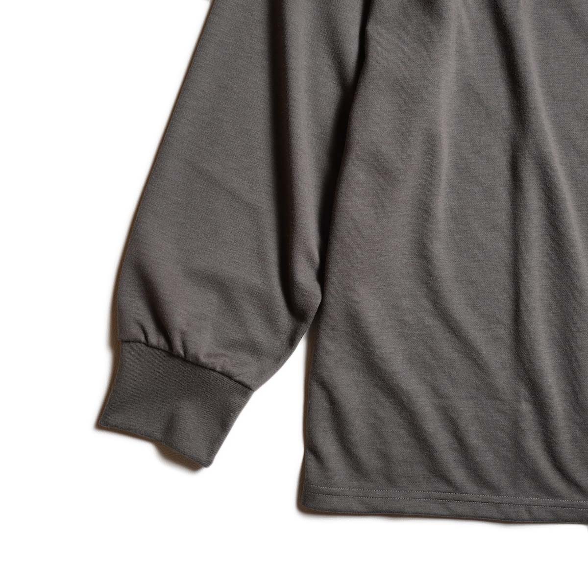 South2 West8 /  L/S Tee - Simplify,simplify (Grey) 袖